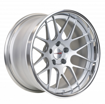 DE3C finished with Silver center and Polished outer