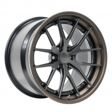 AL306 finished with Satin Graphite center and Matte Bronze outer