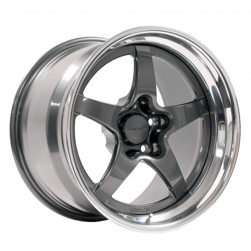 GF3 Open Lug Finished with Gunmetal Center Gunmetal Inner and Polished Outer