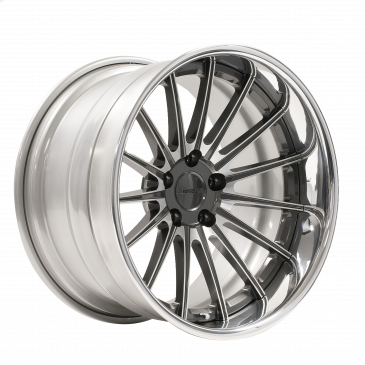 MS3C finished with Graphite/HTM center and Polished outer