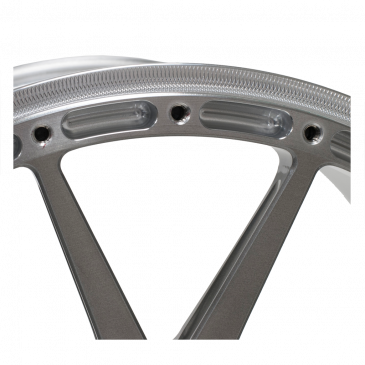 GS1R Beadlock - close-up view of machine detail and knurling