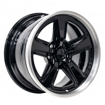 MO3C finished with Gloss Black Center and Brushed outer