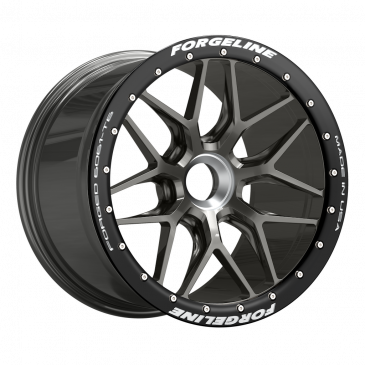 NW105 Beadlock finished in Pearl Gray with Satin Black beadlock ring